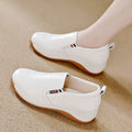 Sarah Express Women's Slip-On Microfiber Comfort Flats Beige
