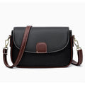 Sarah Express Structured Flap Crossbody Shoulder Bag Black