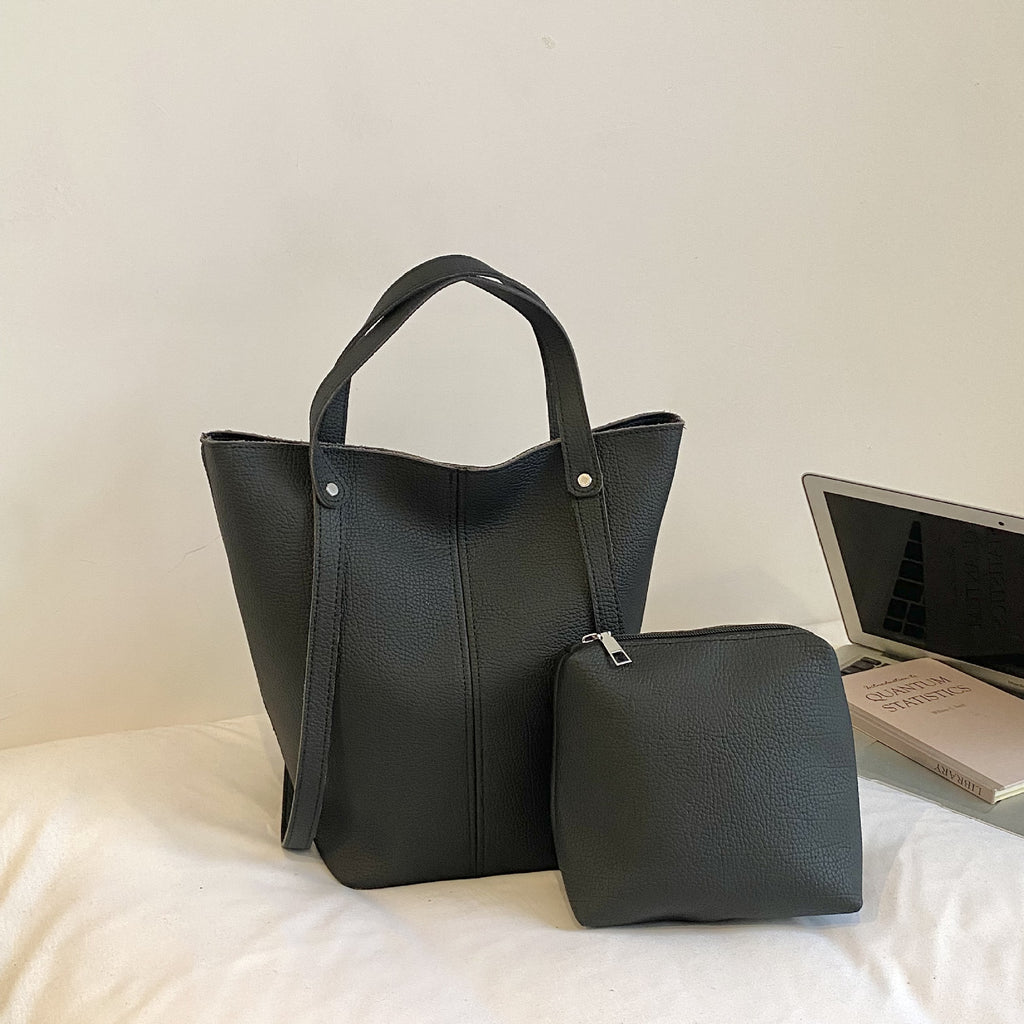Sarah Express Minimalist Bucket Bag Set Two Piece