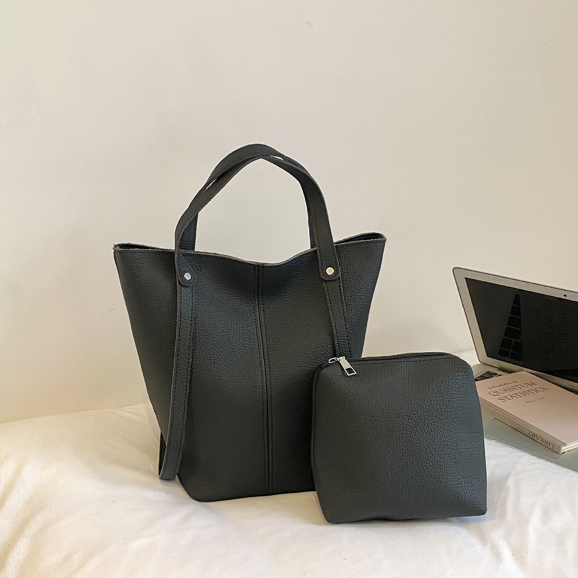 Sarah Express Minimalist Bucket Bag Set Two Piece