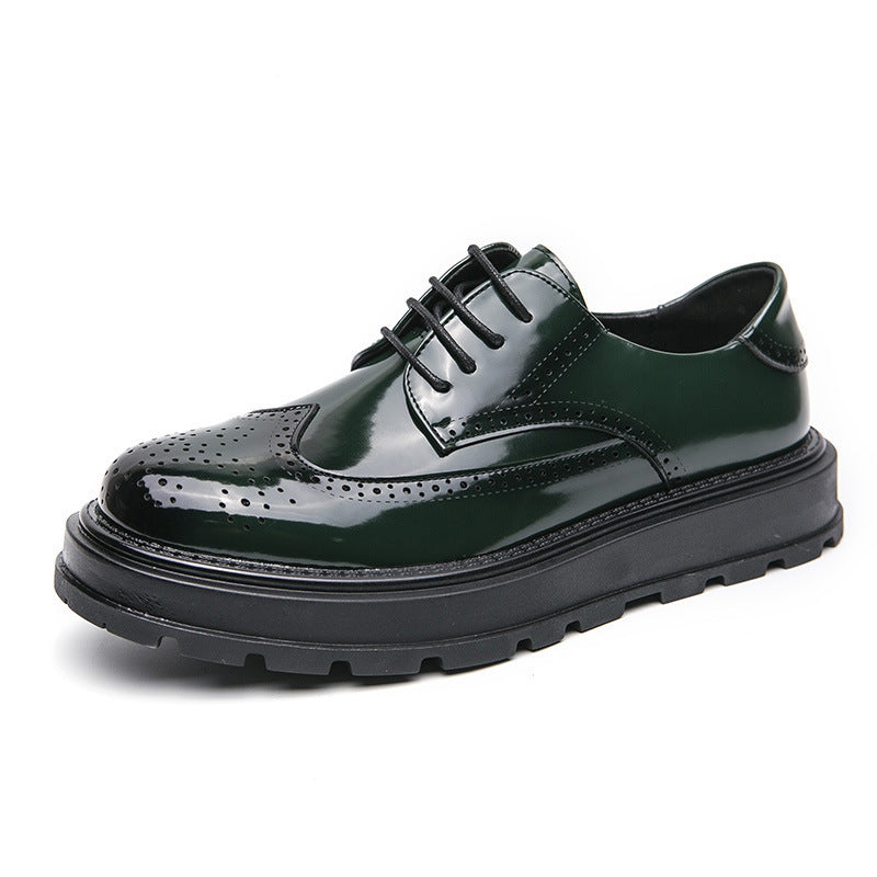Sarah Express Men's Glossy Tassel Loafers