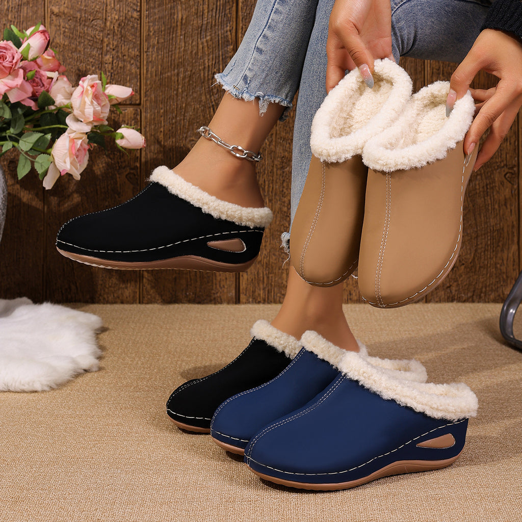 Sarah Express Plush Lined Wedge Garden Sandals