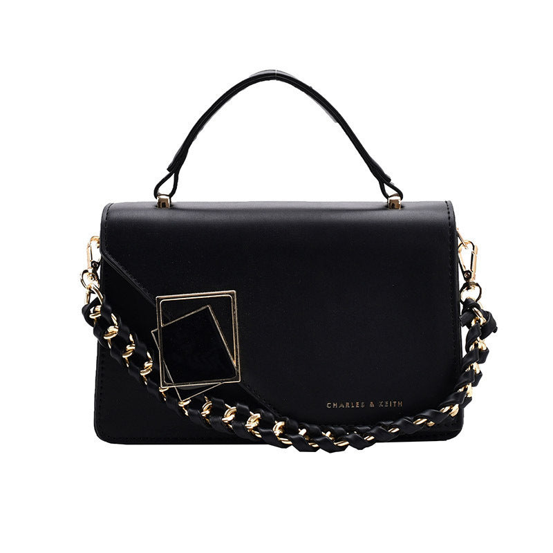 Sarah Express Chain Strap Square Crossbody Handbag