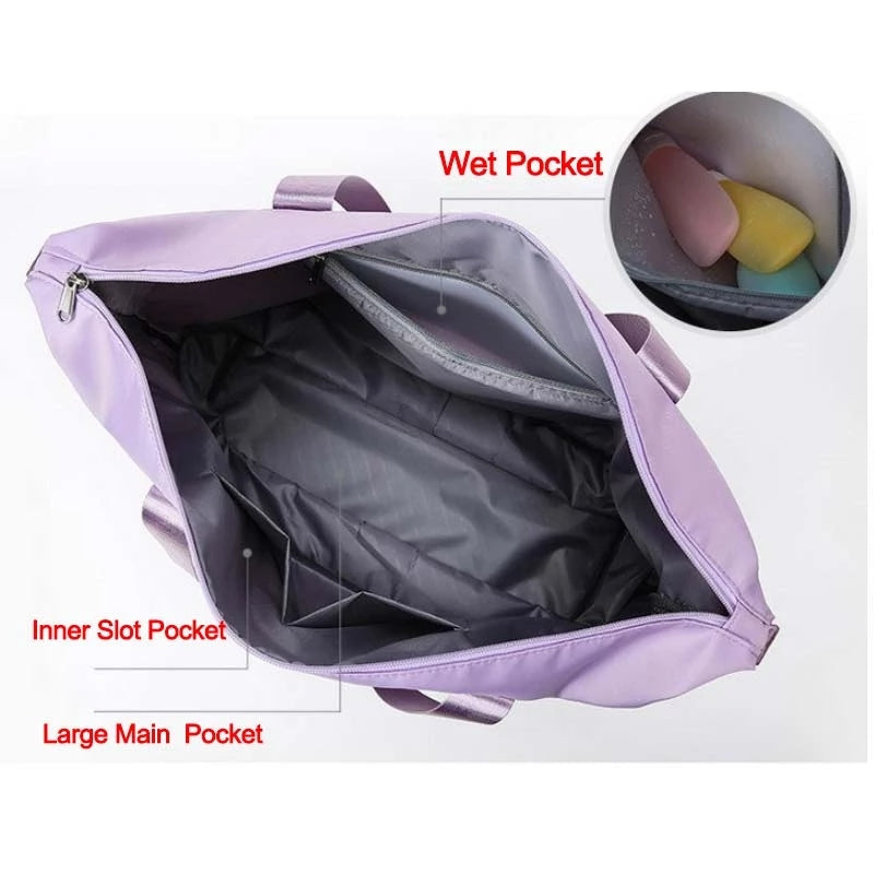 Sarah Express Foldable Large Capacity Travel Weekender Bag