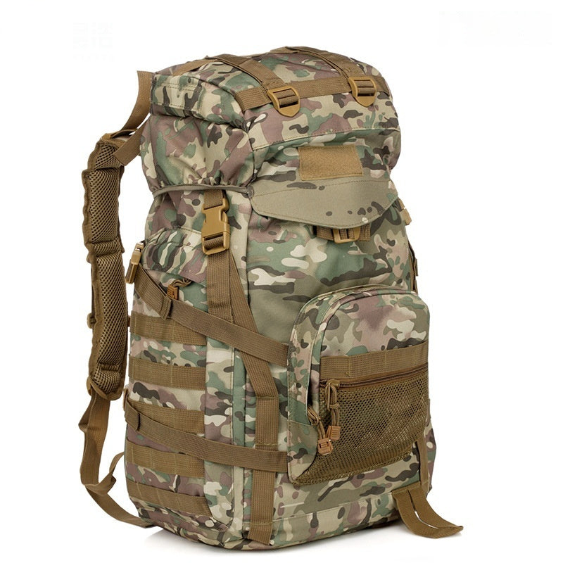 Sarah Express 60L Tactical Camouflage Hiking Travel Backpack