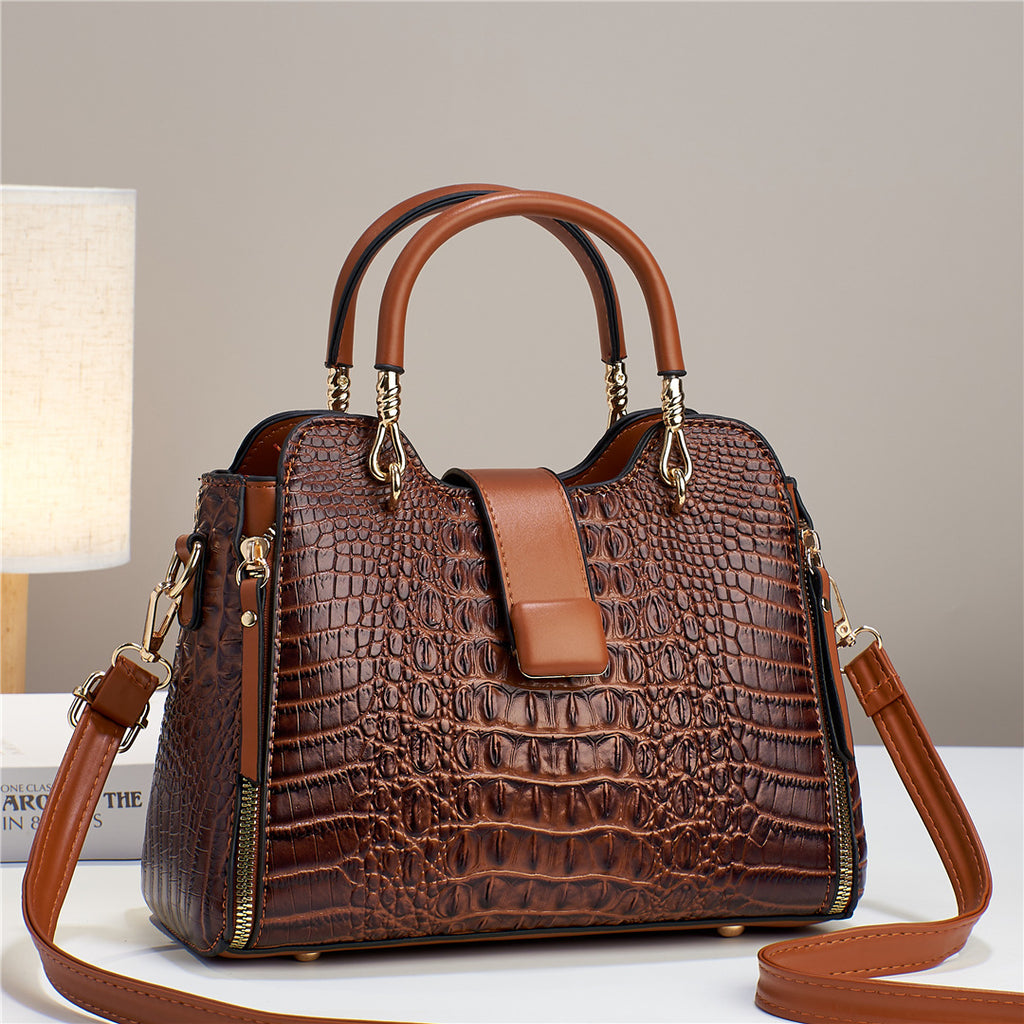 Sarah Express Structured Pattern Shoulder Messenger Bag
