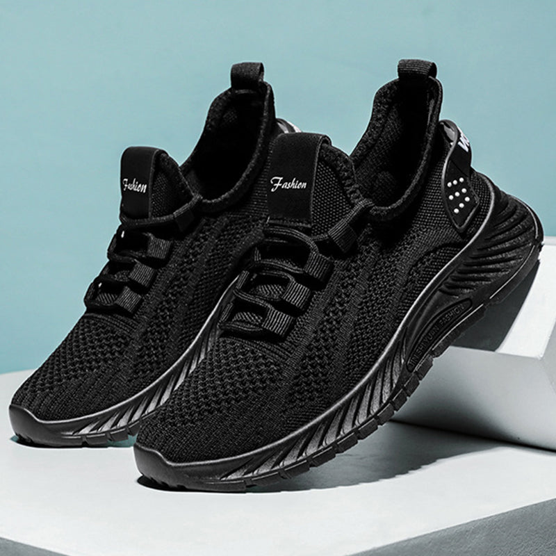 Sarah Express Lightweight Breathable Mesh Lace Up Sneakers