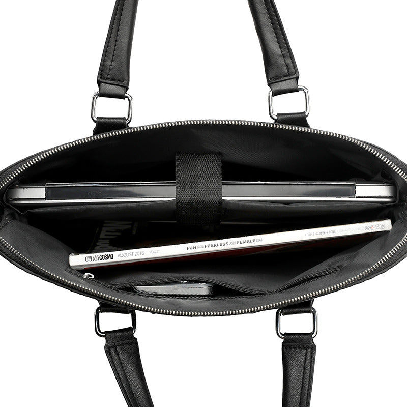 Sarah Express Crocodile Pattern Business Laptop Briefcase