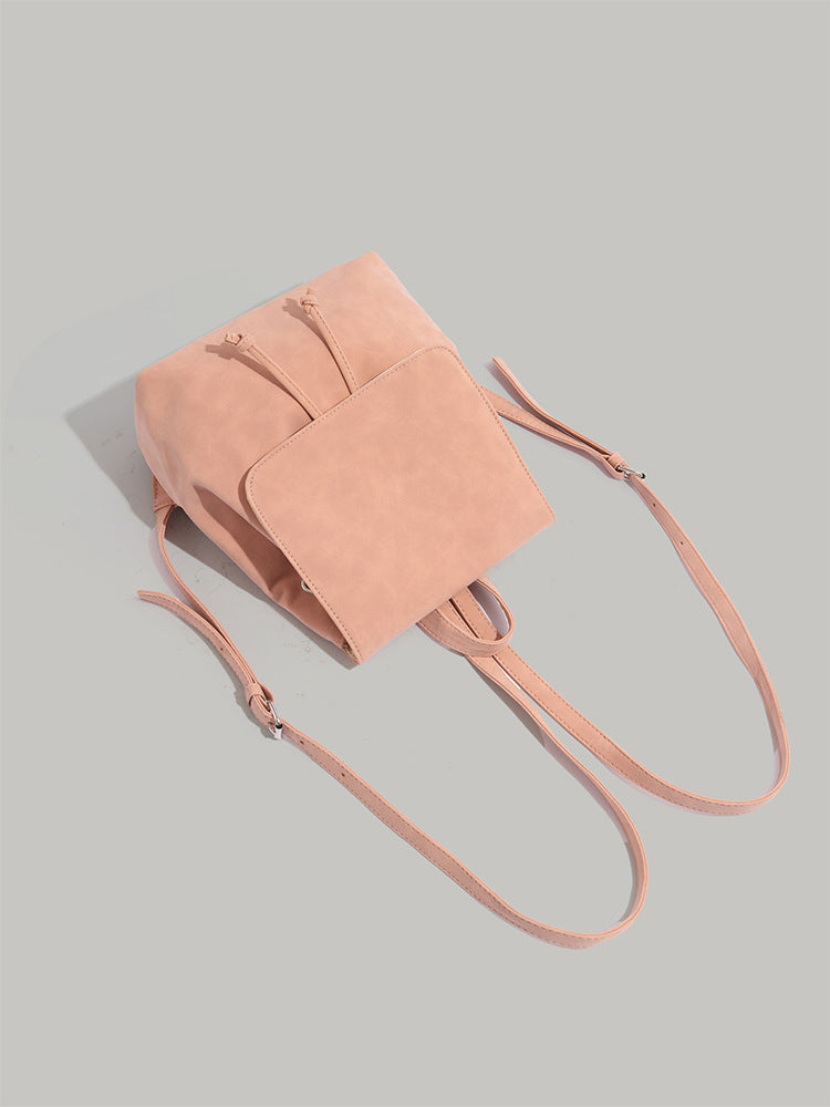 Sarah Express Retro Minimalist Soft Leather Tote Bag