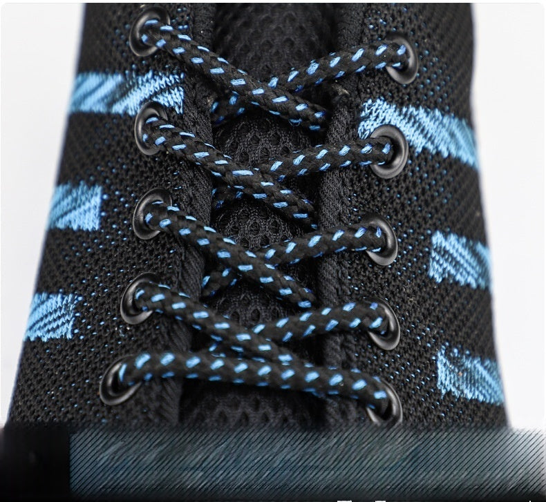 Sarah Express Breathable Flyknit Protective Men's Work Shoes