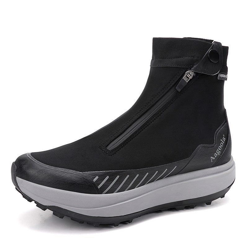 Sarah Express Men's High-Top Waterproof Hiking Boots