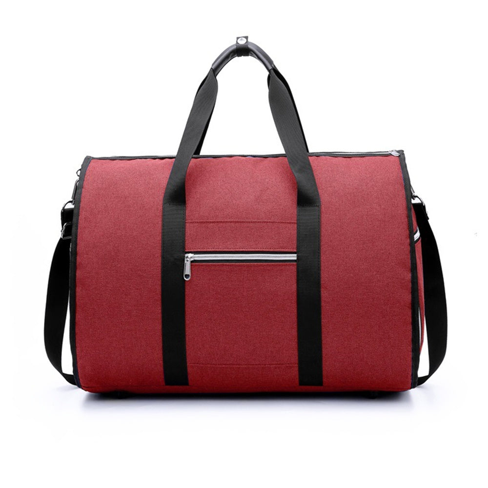 Sarah Express 2-in-1 Foldable Garment Travel Duffle Bag Red