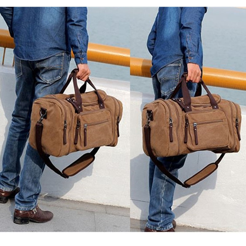 Sarah Express Canvas Travel Duffle Bag