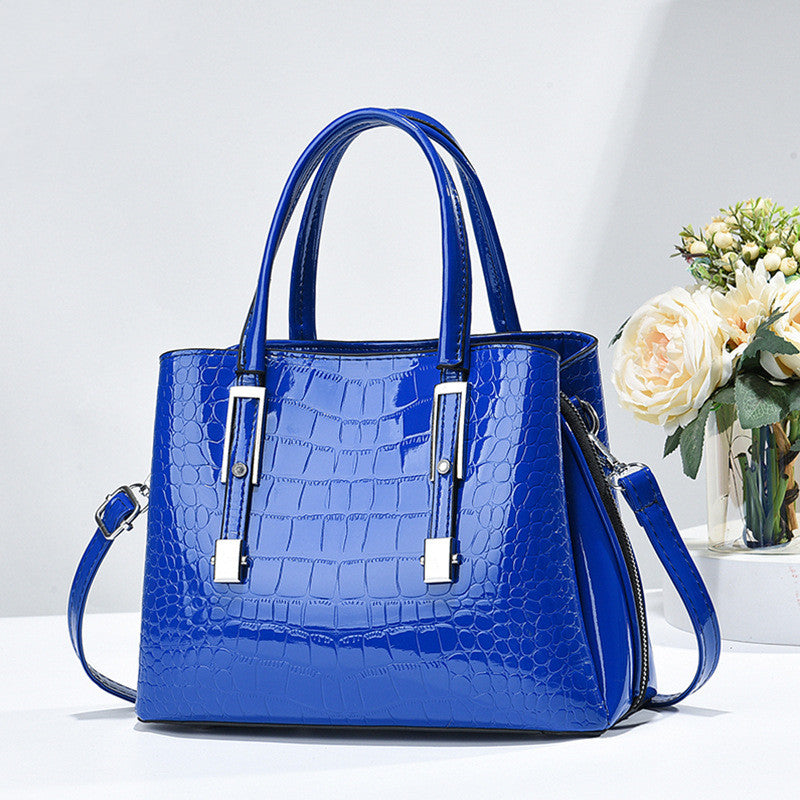Sarah Express Crocodile Pattern Bucket Style Crossbody Bag