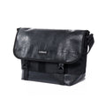 Sarah Express Black Crocodile Pattern Messenger Bag Black