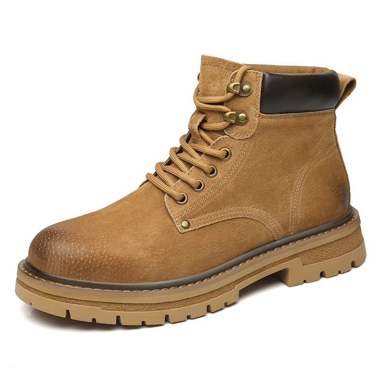 Sarah Express British Style Lace-Up Men's Boots
