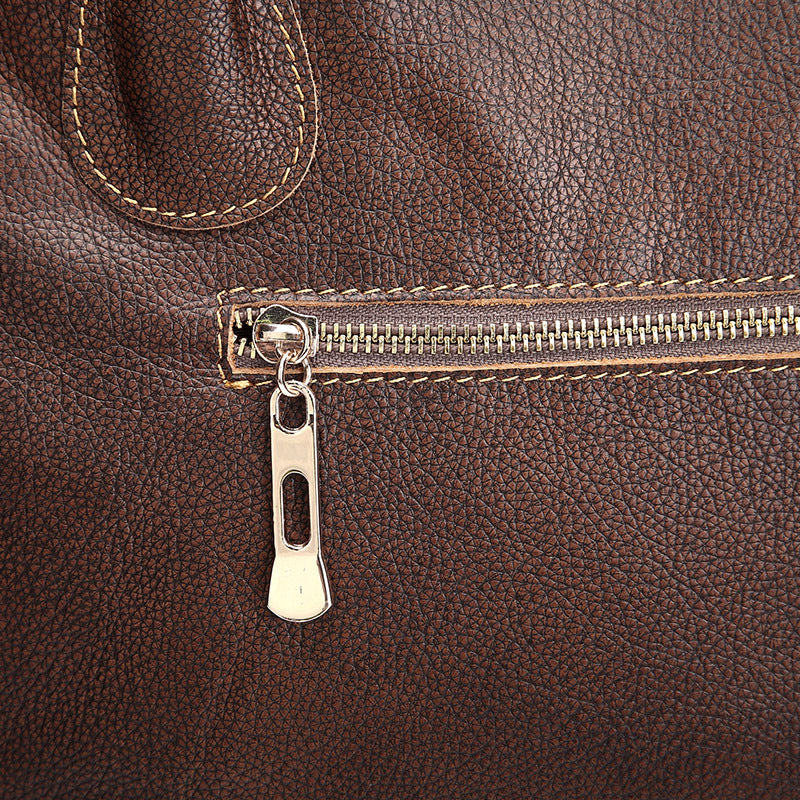 Sarah Express Large Capacity Leather Tote Handbag