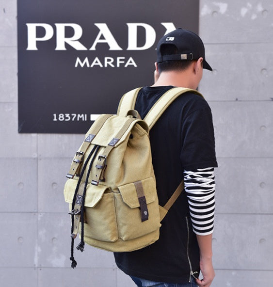 Sarah Express Retro Canvas Unisex Travel Backpack