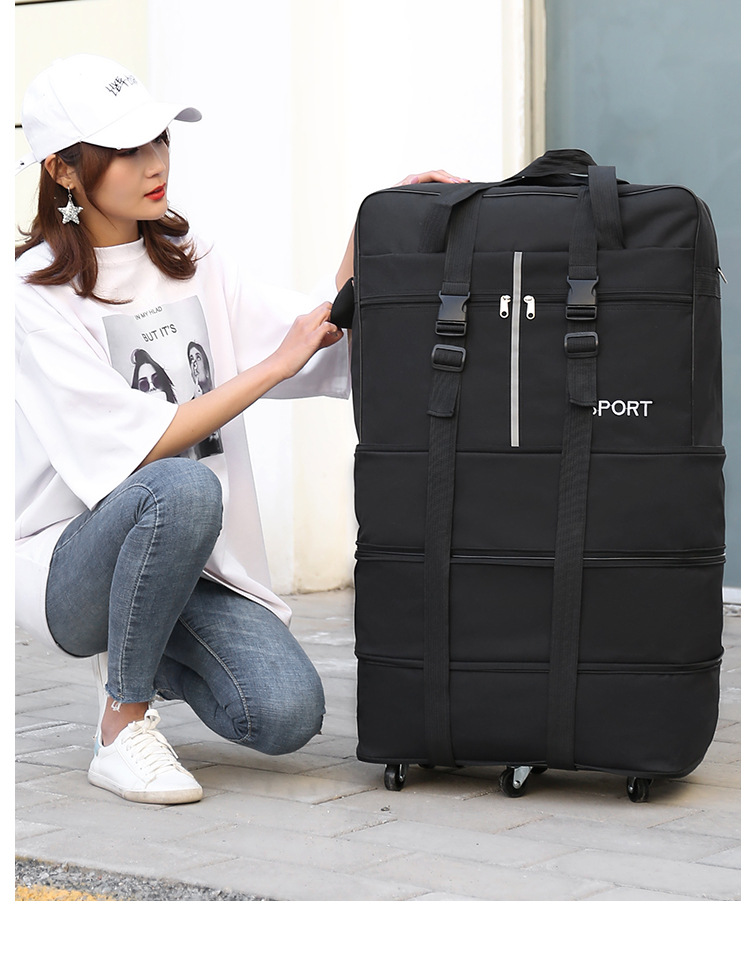 Sarah Express Foldable Rolling Travel Luggage Bag