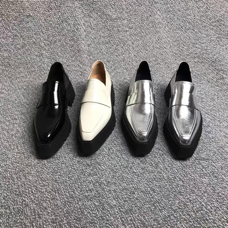Sarah Express Chunky Platform Slip-On Loafers