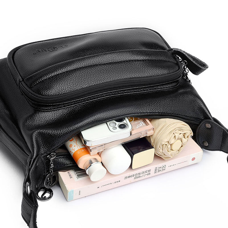 Sarah Express Multi-Pocket Structured Travel Shoulder Bag