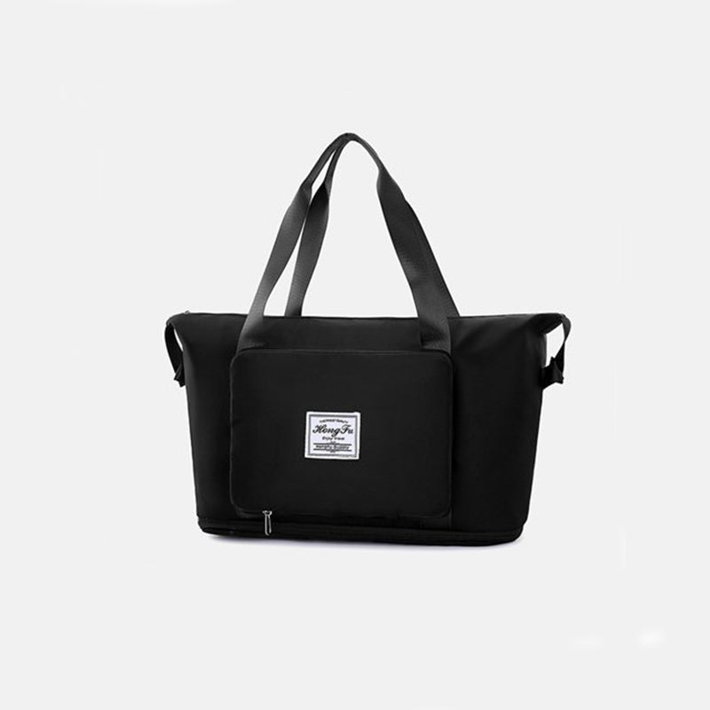 Sarah Express Foldable Large Capacity Travel Weekender Bag Black