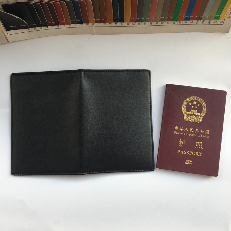 Sarah Express RFID Blocking Leather Passport Holder Case