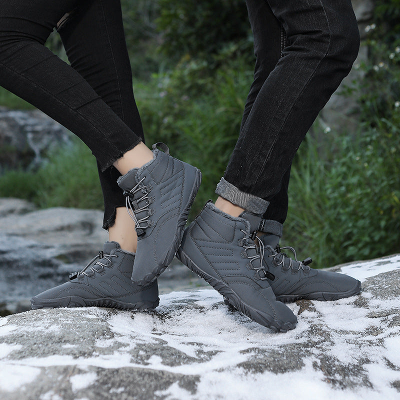Sarah Express Unisex Winter Warm Outdoor Slip-on Boots