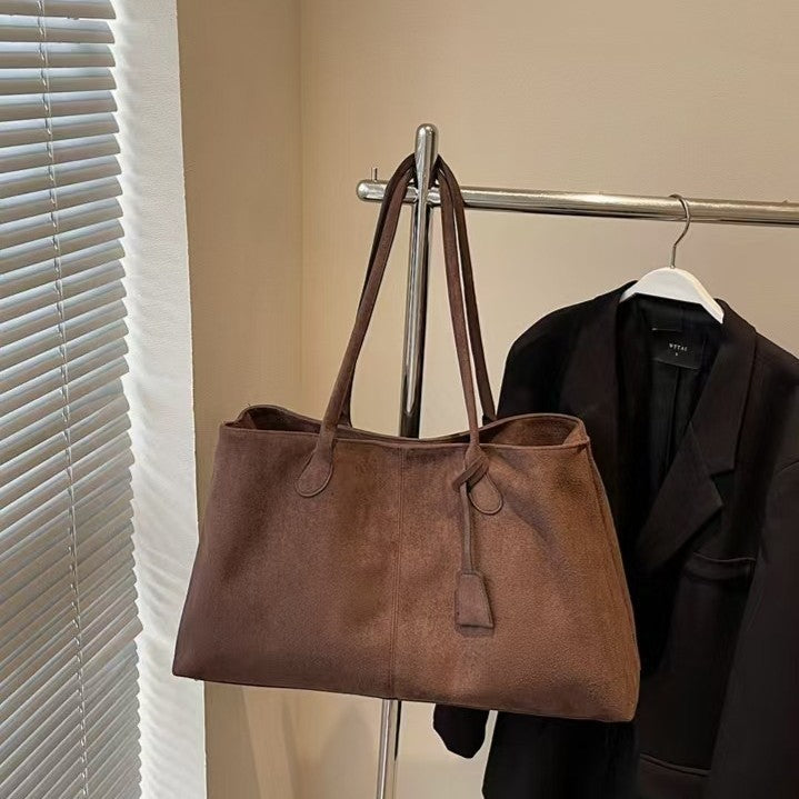 Sarah Express Retro Matte Large Capacity Tote Bag