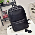 Sarah Express Retro Casual Laptop Backpack Black