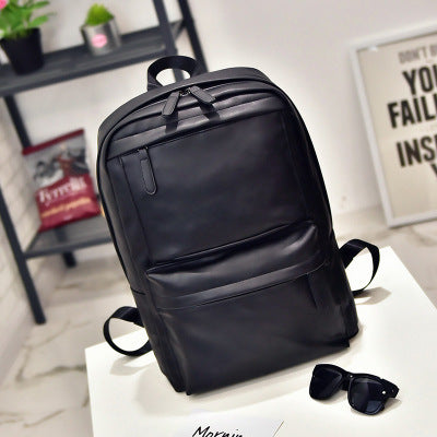 Sarah Express Retro Casual Laptop Backpack Black