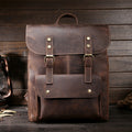 Sarah Express Retro Crazy Horse Leather Laptop Backpack default
