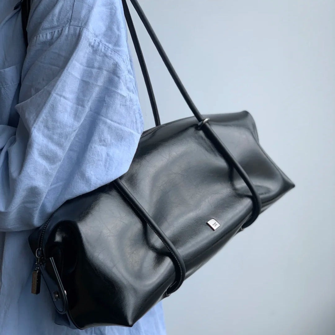 Sarah Express Textured Boston Bag Structured Handbag