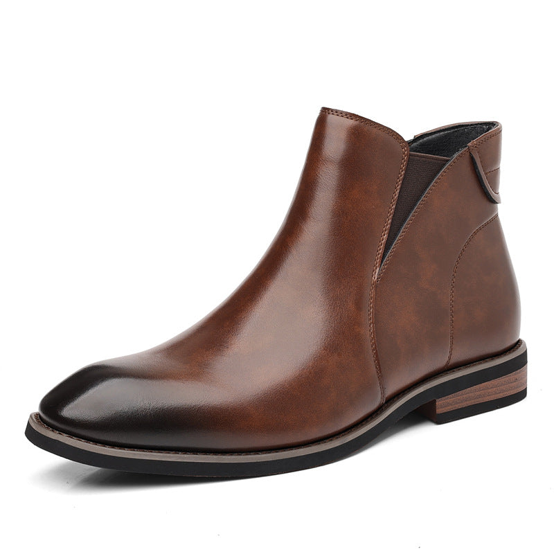 Sarah Express Men's Retro British Style Ankle Boots