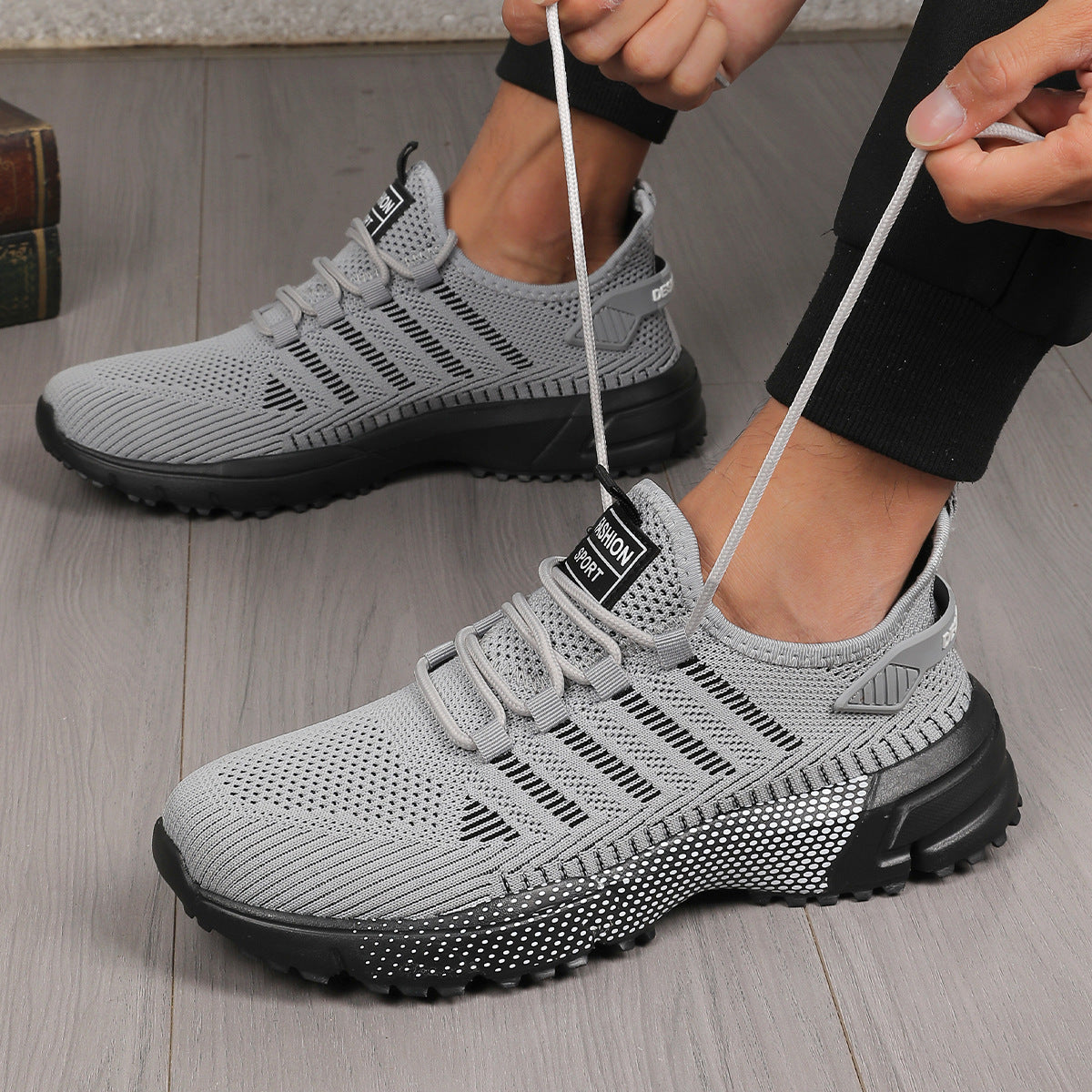 Sarah Express Breathable Mesh Men's Casual Sports Sneakers