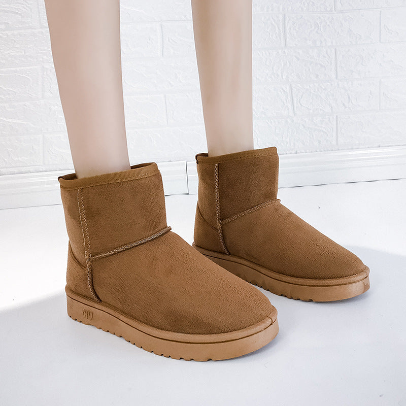 Sarah Express Faux Fur Lined Suede Winter Boots