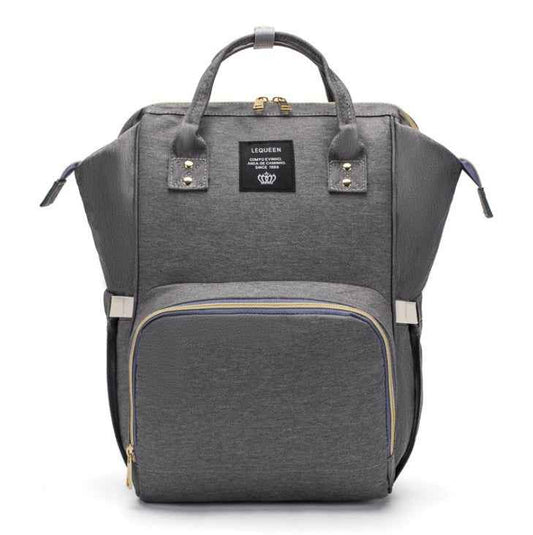 Sarah Express Maternity Diaper Backpack - Large Capacity Waterproof Oxford Nappy Bag with Anti-Theft Pocket & Stroller Straps