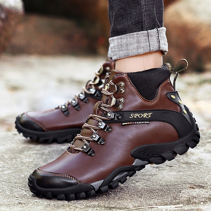 Sarah Express Winter Fur Lined Ankle Work Boots