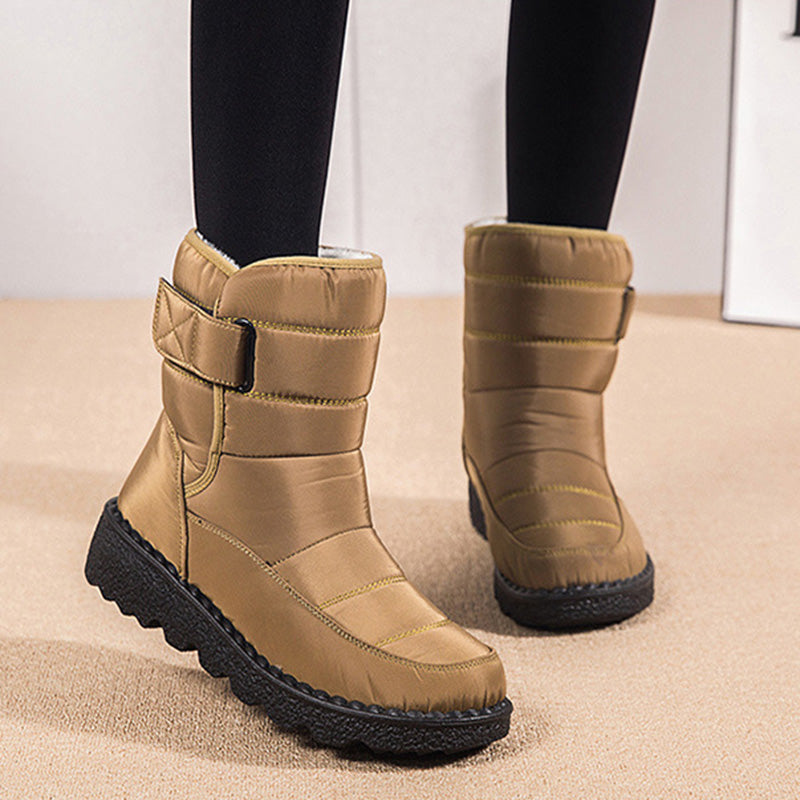 Sarah Express Plush Lined Waterproof Winter Ankle Boots