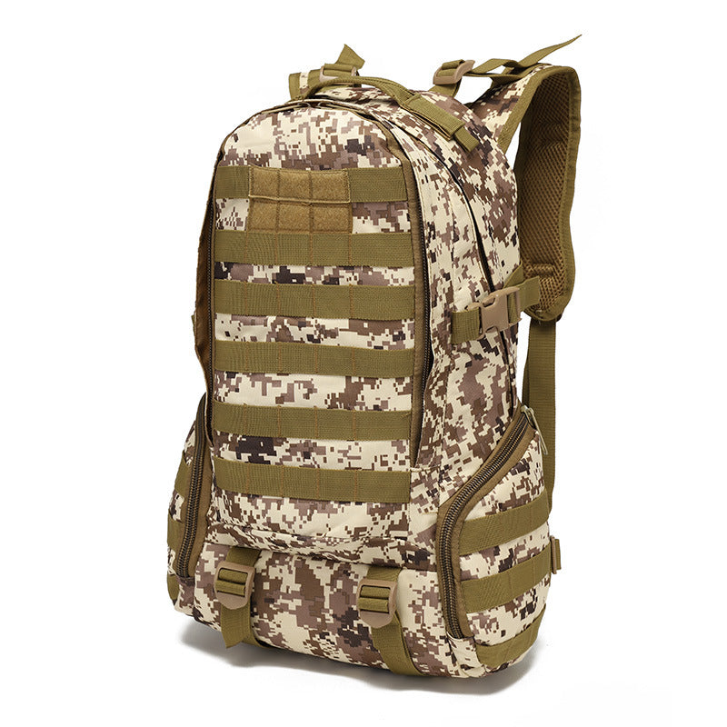 Sarah Express Tactical Mountaineering Backpack 35L Desert Digital 36x16X51cm