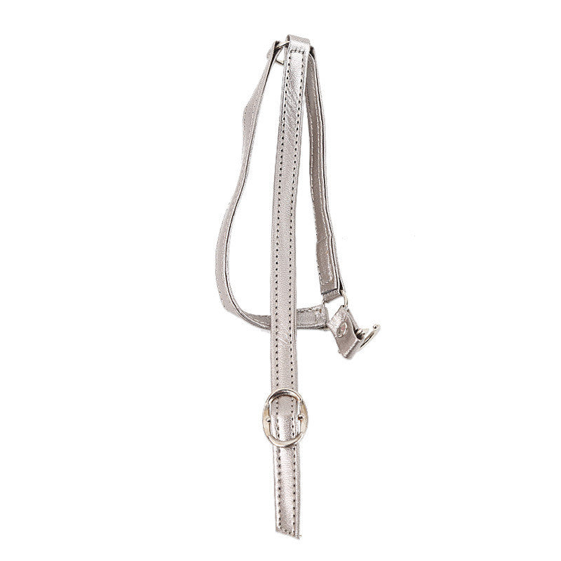 Sarah Express Instant Shoe Heel Straps Gun color