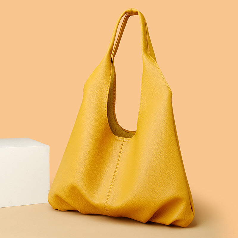 Sarah Express Minimalist Solid Color Shoulder Bag