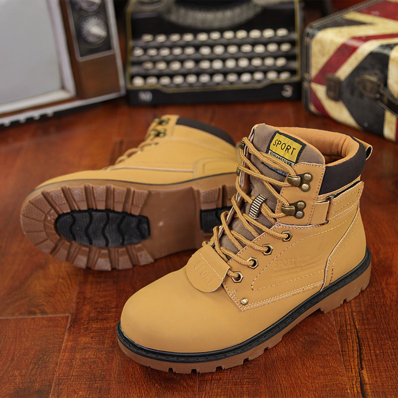 Sarah Express Rugged High Top Work Boots