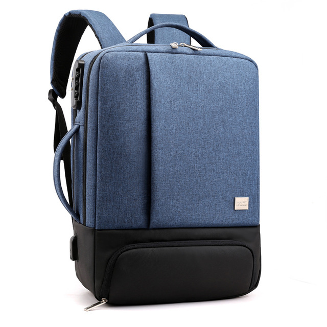 Sarah Express Anti-Theft Laptop Backpack with Shoe Compartment