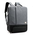 Sarah Express Anti-Theft Laptop Backpack with Shoe Compartment Dark grey