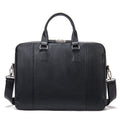 Sarah Express Retro Casual Leather Laptop Business Bag Black