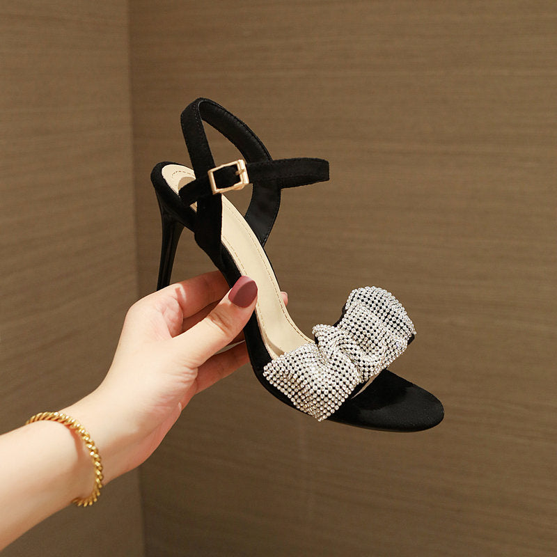 Sarah Express Cutout Platform Sandals Open Toe Heels