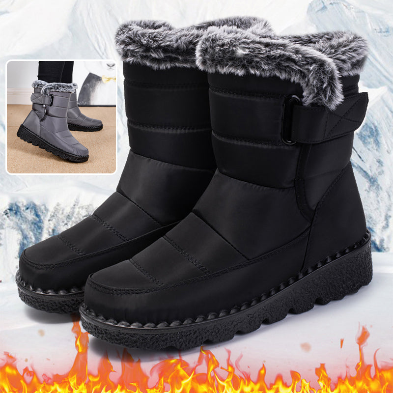 Sarah Express Waterproof Plush Lined Winter Snow Boots
