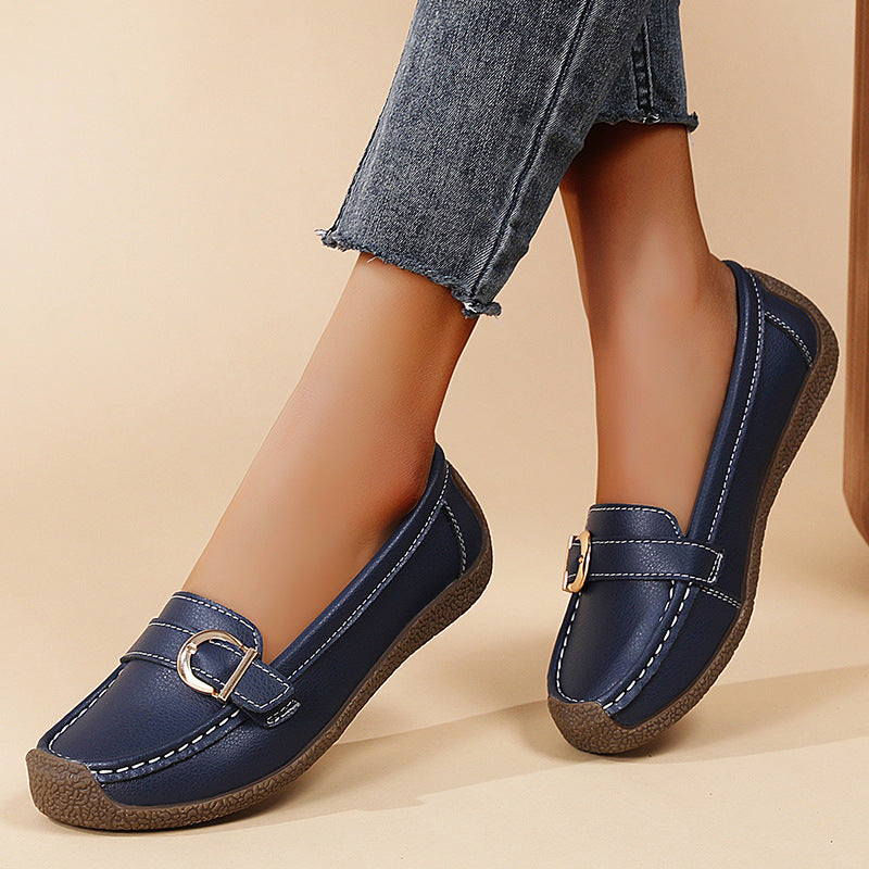 Loafers Casual Women's Soft Bottom Comfortable Flat Shoes – product detail alternate view 18