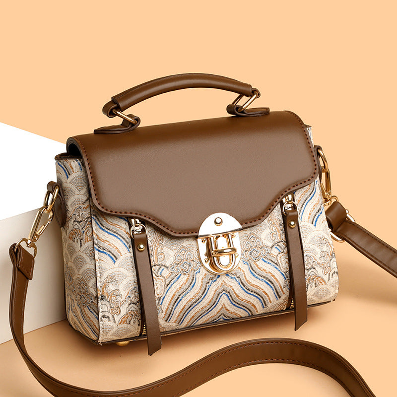 Sarah Express Compact PU Leather Crossbody Shoulder Bag